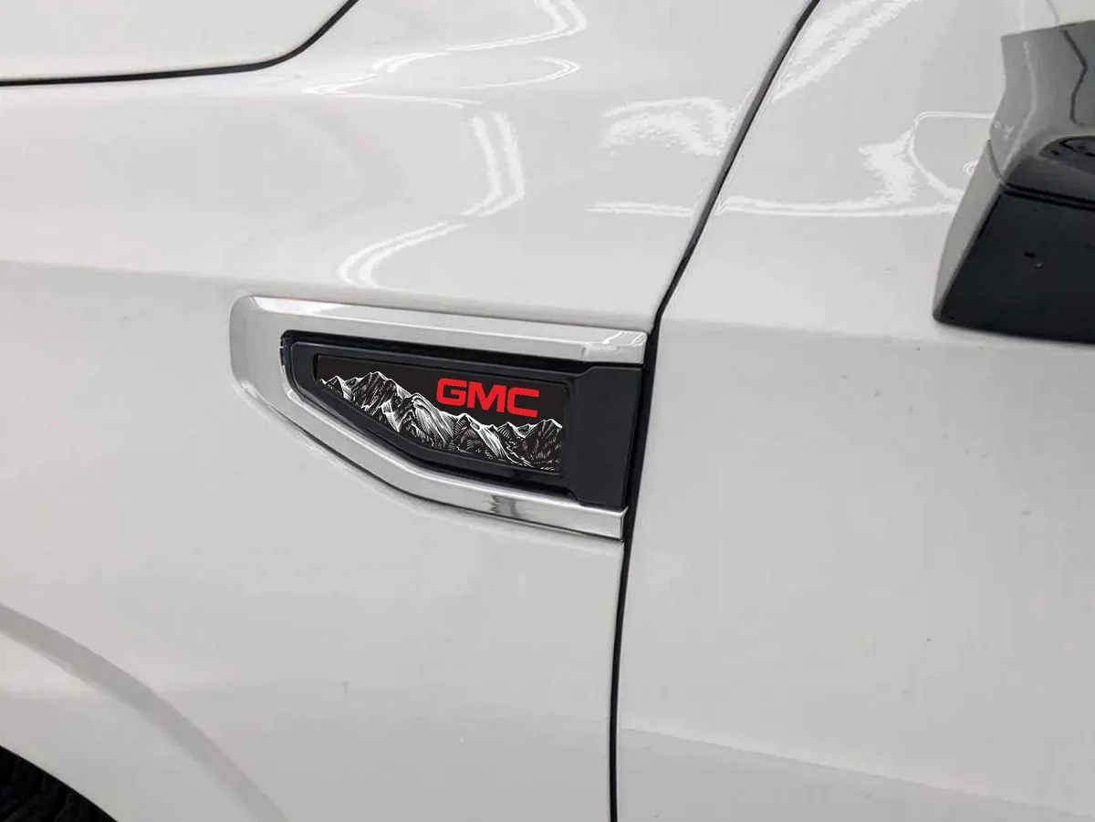 2021-2026 GMC Yukon Ultimate Fender Vent Emblem Inlay Kit